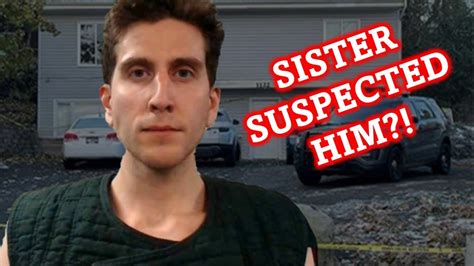 bryan kohberger sister suspected him